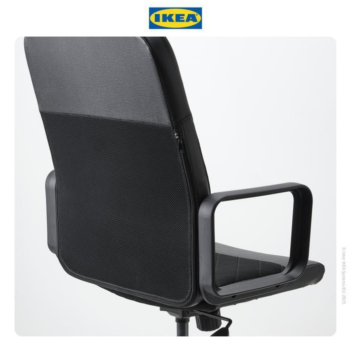 IKEA RENBERGET Kursi Kerja Putar Minimalis Hitam   Furniture