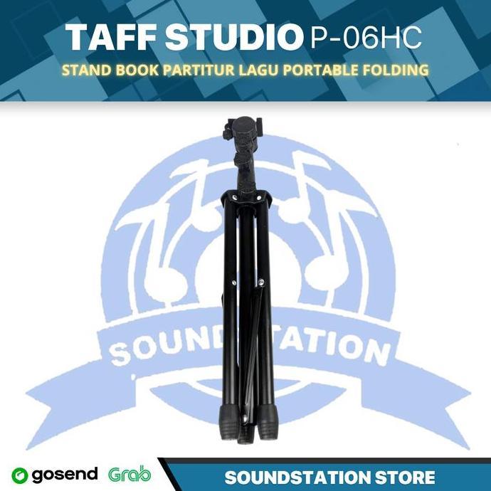 P-06HC Stand Partitur Musik Portable Folding Music Sheet Orchestra P-06HC - Stand Book P06HC Stand L