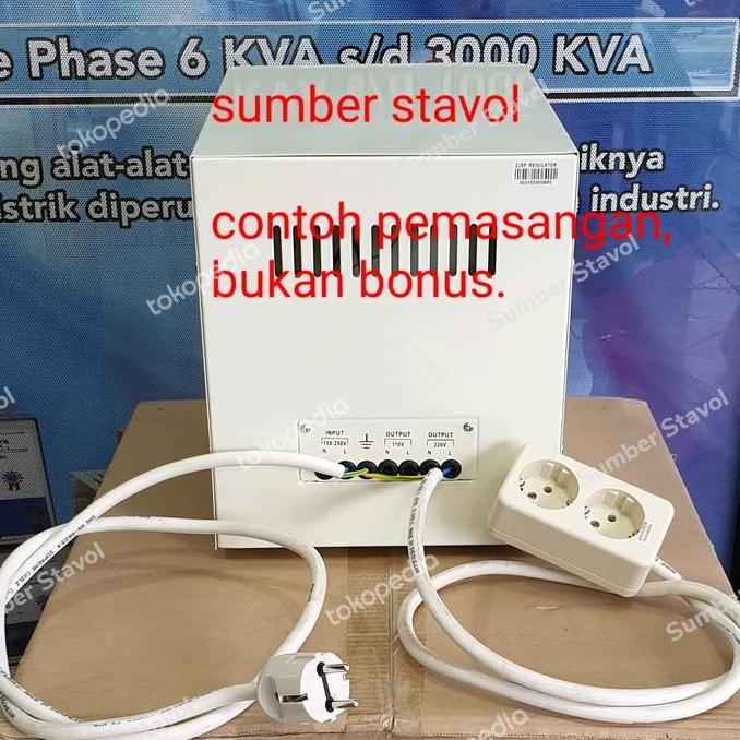 Comcom- Stabilizer Listrik Matsunaga 3000Va - 3000 Watt