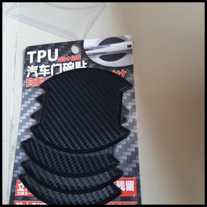 TERBARU PELINDUNG GAGANG PINTU MOBIL ALL NEW YARIS CARBON ORIGINAL 