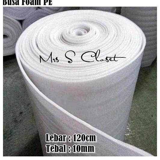 Busa Foam Underlayer / PE Foam Roll Lebar 120cm Tebal 10mm
