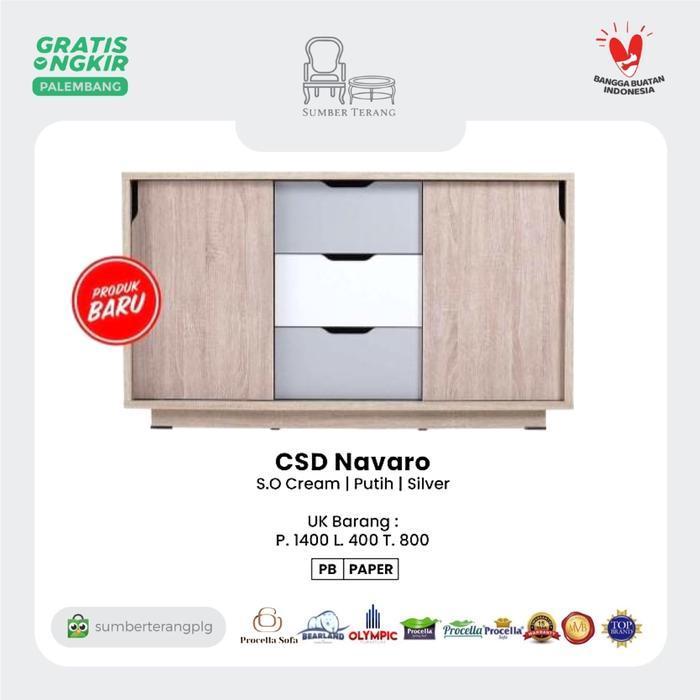 Buffet TV Meja TV Olympic CSD Navaro Lemari Laci Serbaguna Credenza