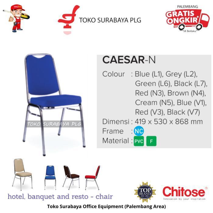 Kursi susun Kursi makan Kursi rapat Chitose Caesar N