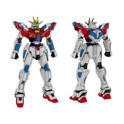 DIY Papercraft try burning gundam