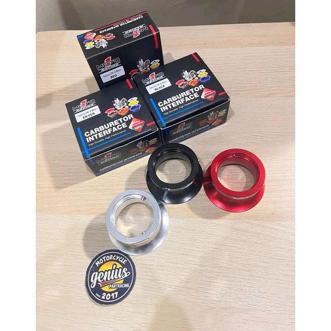 Velocity Corong Udara CNC Karburator PE 28 - PWL 28 - PWK 28 Moto1 Racing Original