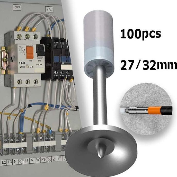 Nutbolt- 100Pcs Paku Tembak Beton 7.3Mm Paku Beton Kecil Paku Beton Tembak Utk Isi Paku Tembak Beton