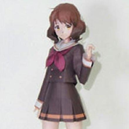 DIY Papercraft Pola Figure Anime Kumiko