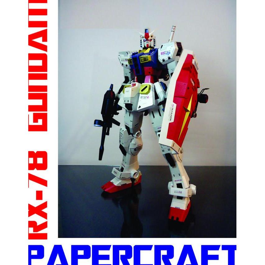 DIY Papercraft Gundam RX-78-2 Gundam