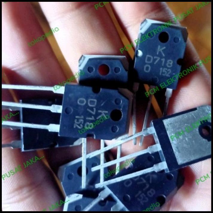 GRATIS ONGKIR TRANSISTOR TR ORIGINAL D718 D 718 2SD718 2SD 718 ASLI KEC ORI ORIGINAL 