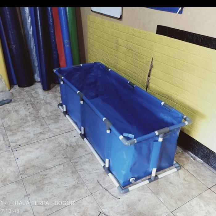 KOLAM TERPAL FULSET UK 2X1X50 PVC ORCHID