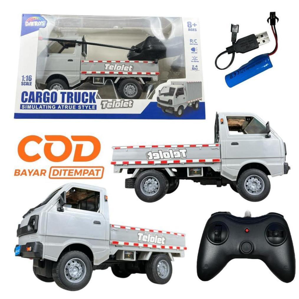 Mainan Mobil RC Pick Up L300 Musik Telolet Gas