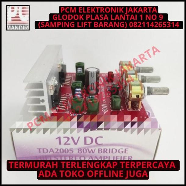 BEST DEAL KIT POWER AMPLIFIER STEREO 12V DC 12VOLT 12 VOLT PLATINUM TDA2005