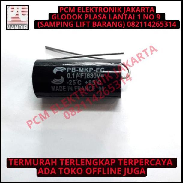 HOT DEAL KAPASITOR SOLUND SOLEN ASLI FRANCE 104 0.1UF 0.1 UF 630V 630 VOLT !!!!!