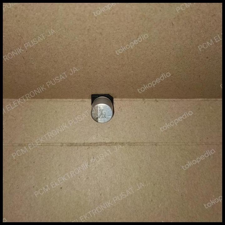 BEST DEAL 7952 KAPASITOR ELCO SMD TEMPEL KECIL MINI 330UF 330 UF VZA 35V 35VOLT
