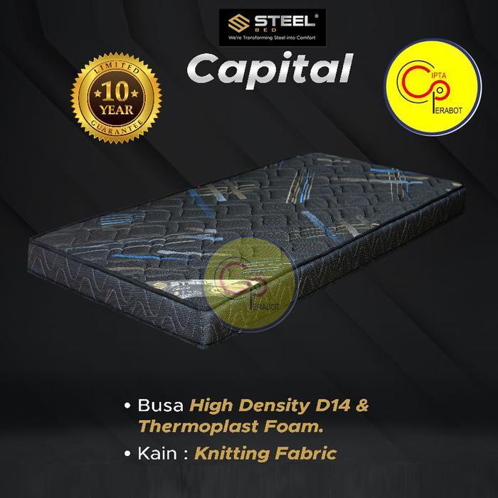 Kasur busa Steel Capital Bergaransi 10 Tahun by Ocean Springbed