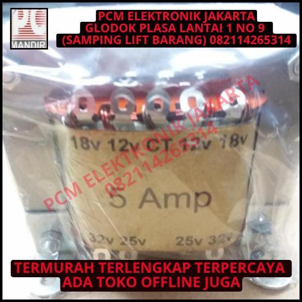 HOT DEAL TRAFO TRAVO 5A CT TRONIC 32V SERI 22 TR22 5AMPERE 5 AMPERE 32VOLT MURNI BESAR ORI ORIGINAL 