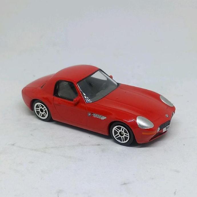 realtoy bmw z8 coupe merah action city loose diecast 1/58 (s)