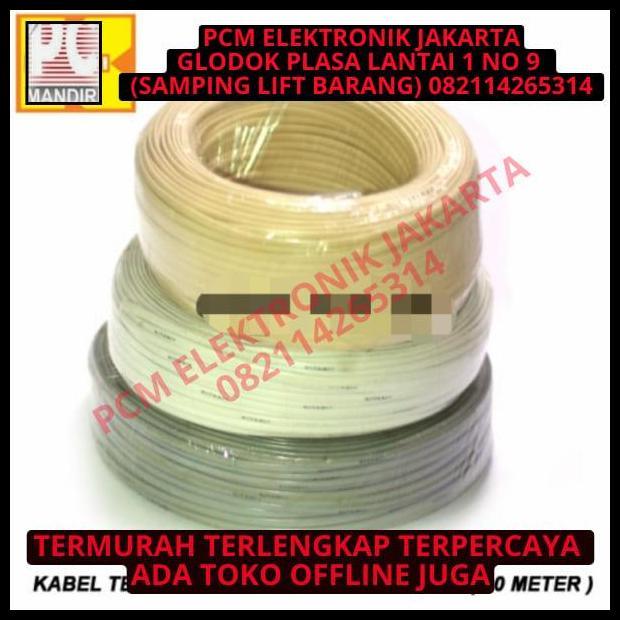 DISKON KABEL CABLE TELEPON TELPON TELEPHONE KITANI 1ROLL 1 ROLL 90YARD 4P 