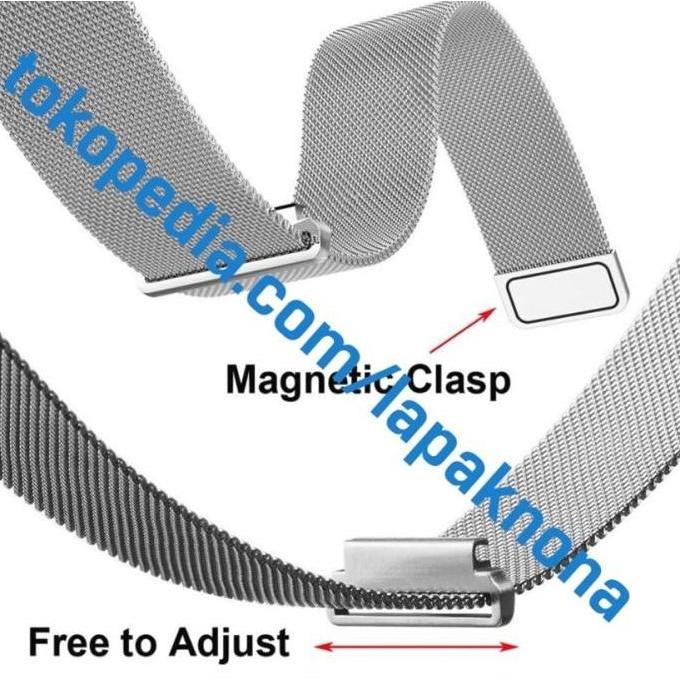 22mm Milanese Strap Fossil Gen 5 Julianna Garlett Carlyle HR Stainless