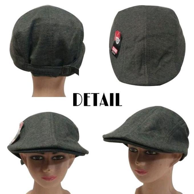 Topi Pet Anak Bahan Kaos | Flat Cap Hat | Topi Kodok | Topi Pelukis Unisex Untuk Anak 3Thn-10Thn