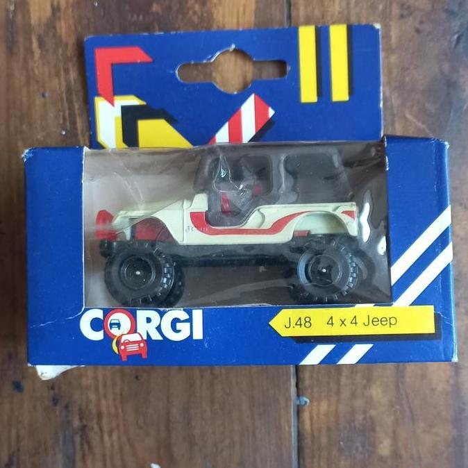 CORGI JEEP CJ-6 4x4 44 J.48 HARDTOP RARE 1:64