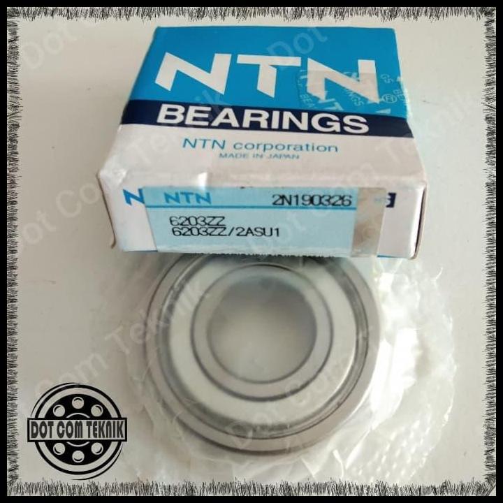 DISKON BEARING 6203 ZZ NTN / BALL BEARING 6203 ZZ NTN 