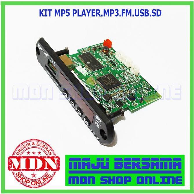 Grosir Kit Modul Mp5 Player Bluetooth Hitam Kualitas Bagus