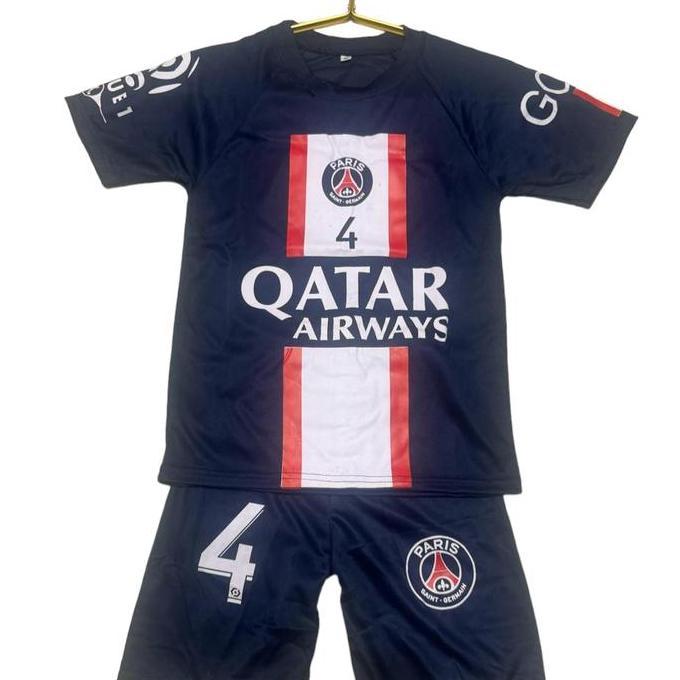 Setelan baju bola anak SERGIO RAMOS / Kaos bola anak 6bln - 14thn