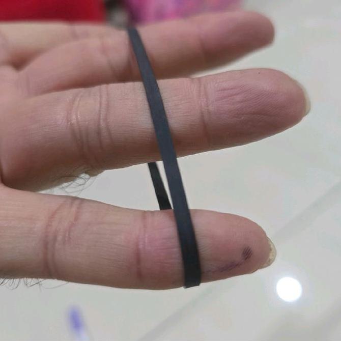 Promo Karet Tape Gepeng Tali Mekanik Roda Motor Dinamo Tape Deck Jadul Ukuran Karet Belt Teac W-760R