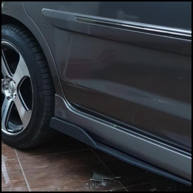 DISKON WINGLET SAMPING VARIASI SAMPING BAWAH MOBIL ALL NEW AVANZA HITAM GLOSY 