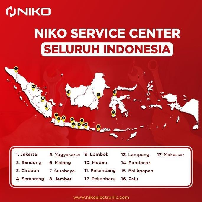 Promo Kipas Angin Meja Niko 9 Inch - Biru