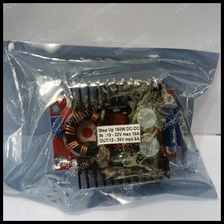 HOT DEAL 1625 KIT MODULE MODUL PENAIK TEGANGAN STEP UP 150W 150WATT 150 WATT