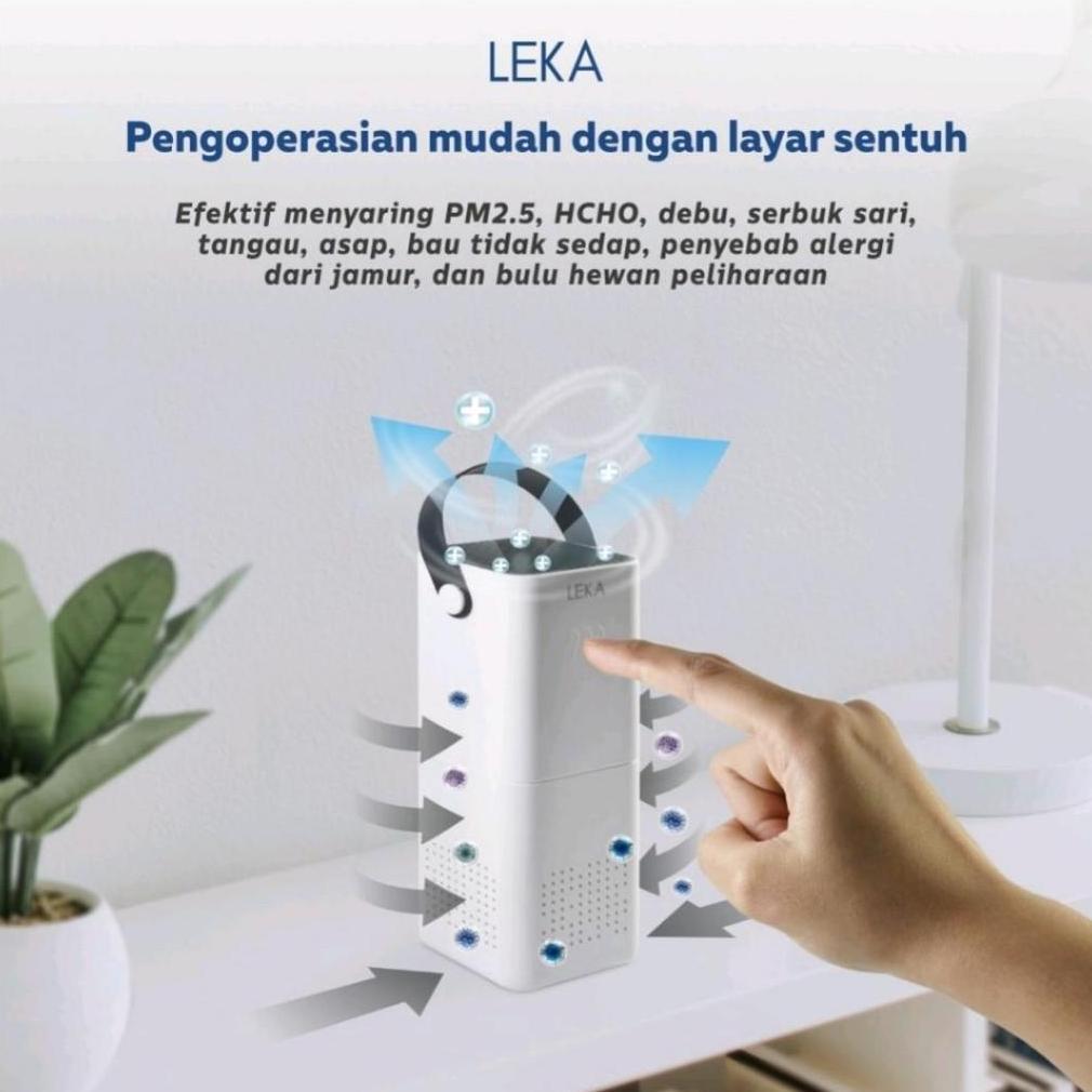 LEKA AP7705 Mini Air Purifier Ruangan Lembab