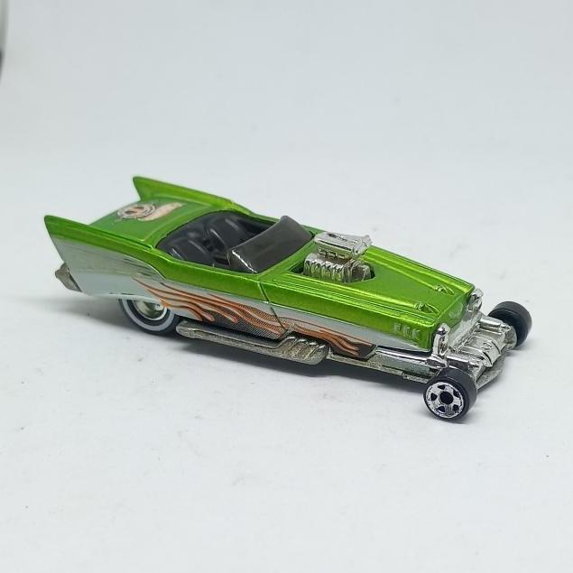 HOT WHEELS ROADSTER 1957 TREASURE HUNTS T-HUNT TH$ LOOSE DIECAST (S)