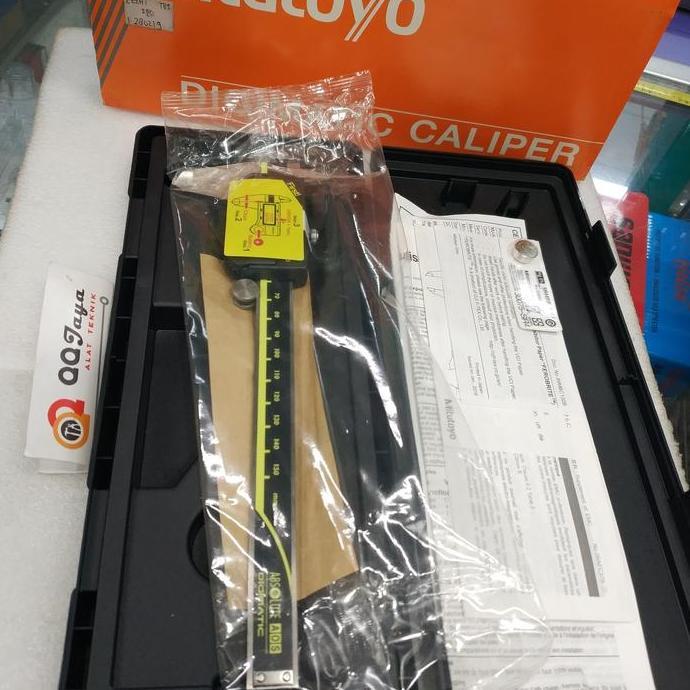 Promo Mitutoyo Digimatic Caliper - Sigmat Digital 6 Inchi - Original