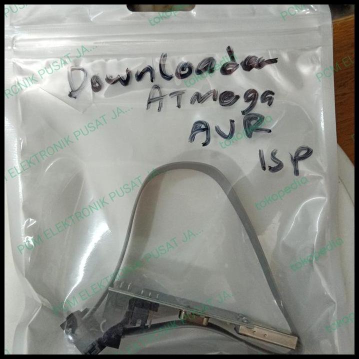 HOT DEAL 1448 DOWNLOADER ALAT ISI PROGRAM AVR USB ASP IC ATMEL ATMEGA
