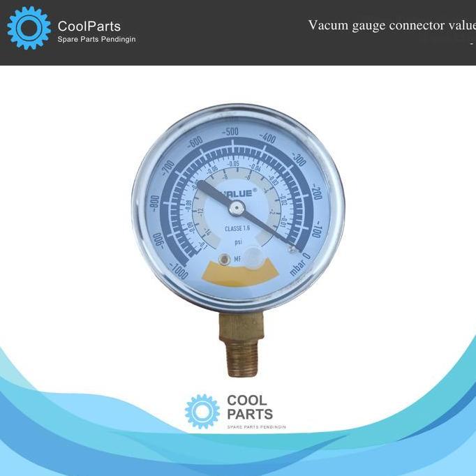 Sale Vacum Gauge Connector Value / Vacum Pump Gauge