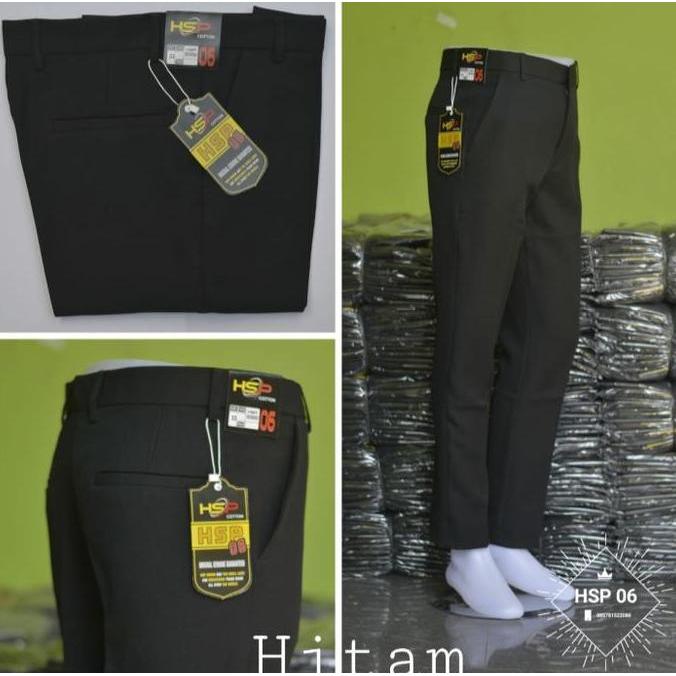 Evansanjaya78 - Celana Formal Pria Celana Kain Kantoran Executive Karyawan Muda Celana Kain Wol Slim