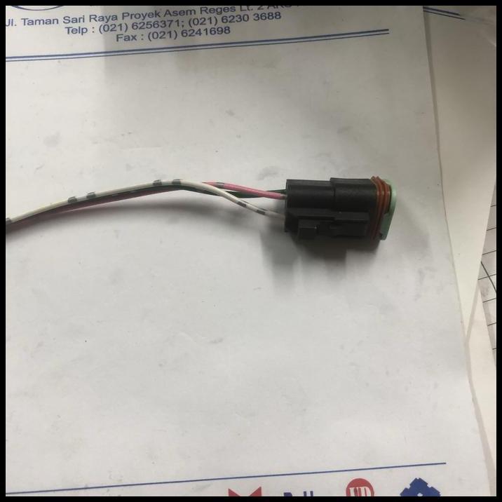 DISKON KONEKTOR JANTAN SEGITIGA GOVERNOR MOTOR KOMATSU PC200-7/8 