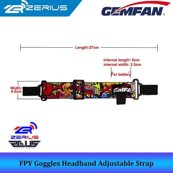 Sale Gemfan Fpv Goggles Headband Goggles Strap