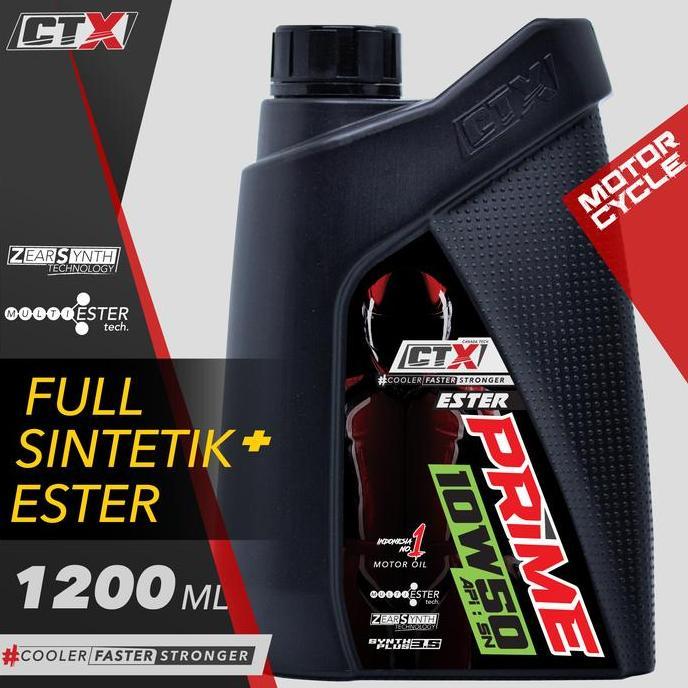Keizai- Ctx Ester Prime 10W50 - Oli Racing Moge Full Sintetik Ester