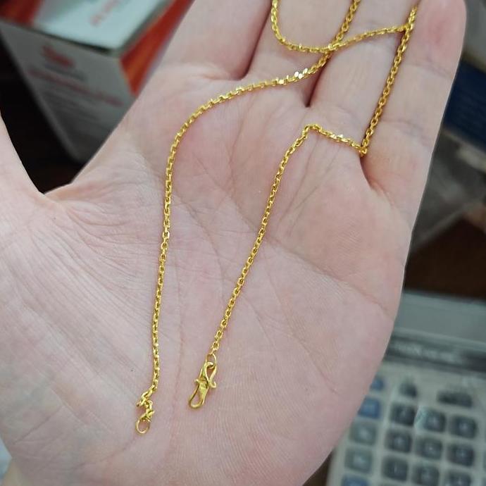 Kyuu- Kalung 24K 24 Karat 24Karat Emas Asli 5Gram 5 Gram 5Gr 5G 5 Gr