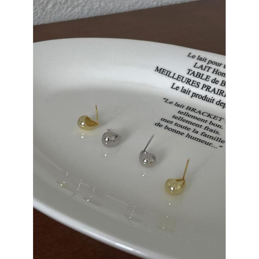 Kyuu- Ear Partner-925 Jarum Perak Anting-Anting Tetes Air Perak Untuk Wanita Dengan Tusuk Perak Murn