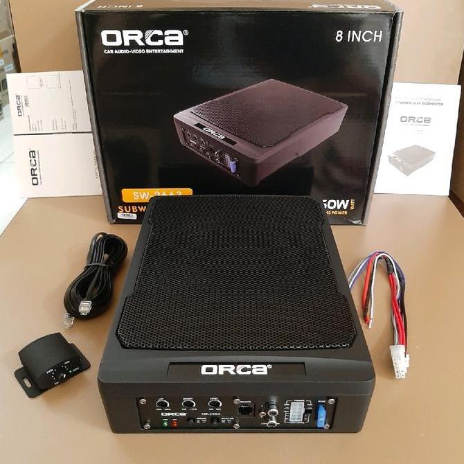 Ready Subwoofer Kolong Orca 2668 Sub Kolong Orca 8 Inch 250 Watts Terbaru