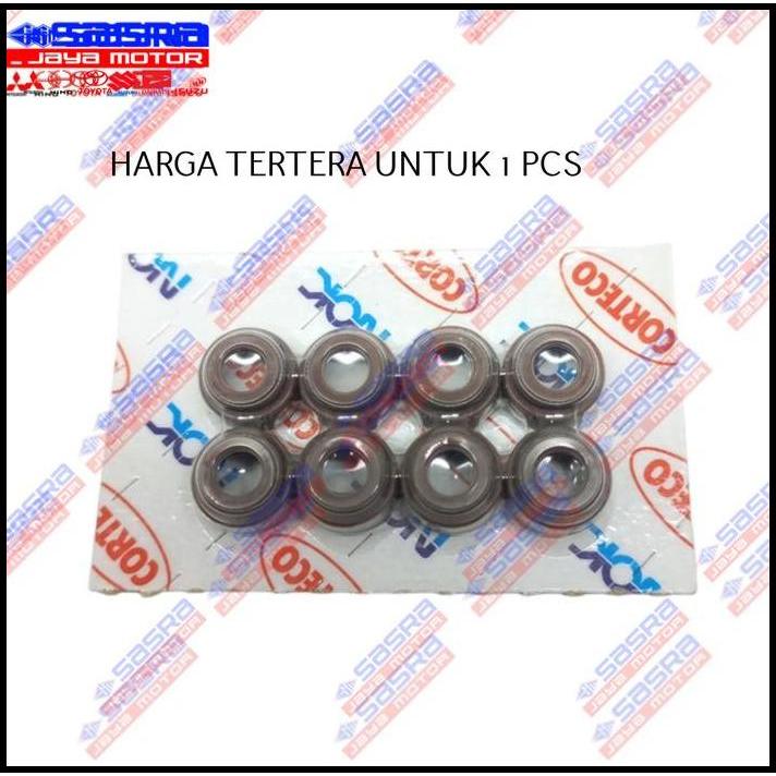 DISKON OIL SEAL VALVE/KLEP KIJANG ALL|KIJANG D APPLICABLE NOK CORTECO GREY 