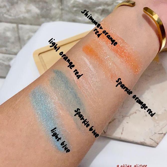Zairyo- Colorful Sparkle Edible Glitter 1 Gr Gliter Makanan Dan Minuman