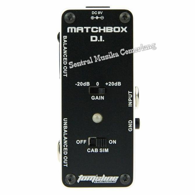 Legancity55 - Cabinet Simulator Pedal Tomsline Amx-3 Matchbox Di Direct Box Cab Sim