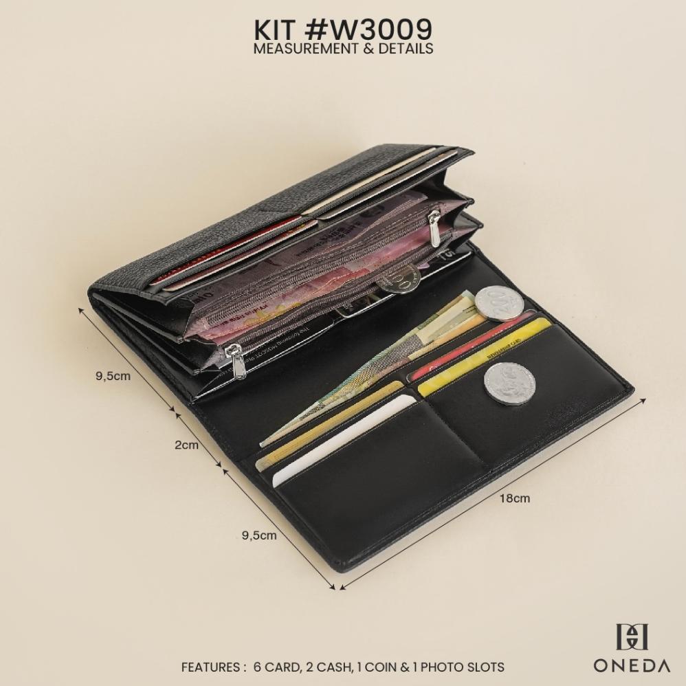 TERBARU Oneda Kit Dompet Lipat Panjang Cash Coin Wanita