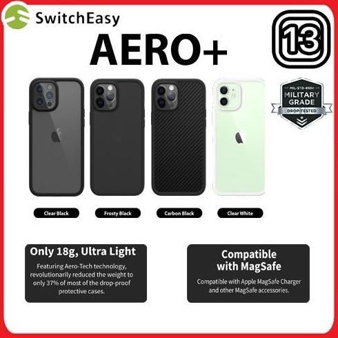 Murah Case Iphone 13 Pro Max Mini Switcheasy Aero Plus Ultralight Shockproof