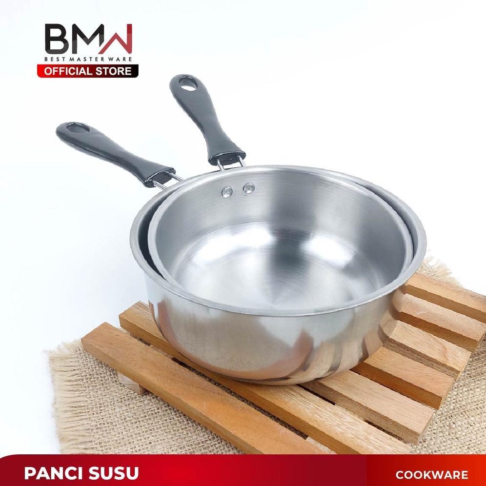 DISKON BMW KITCHEN WARE - PANCI SOP STAINLESS STEEL PANCI MASAK MIE REBUS PANCI SUP PANCI SUSU TEBAL